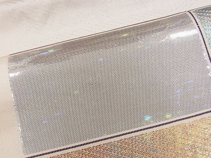 平和屋着物■六通太鼓柄袋帯 市松鱗文 金銀彩 引箔 逸品 CAAG2149eg