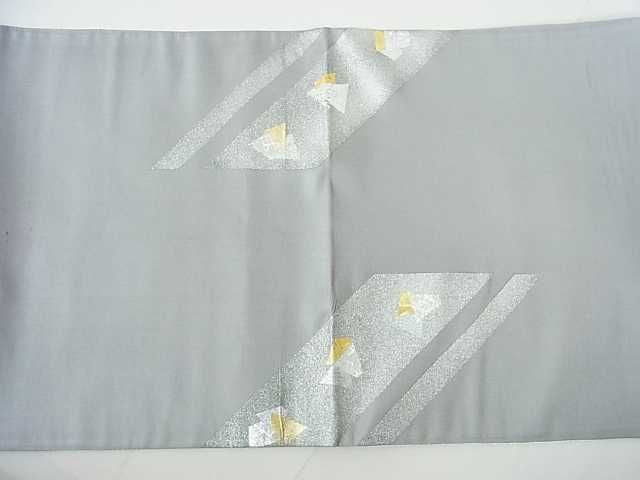 平和屋着物◎太鼓柄袋帯 斜線文 金銀彩 逸品 DAAE9871ar