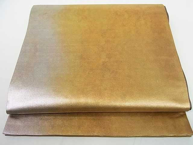 平和屋着物◎六通柄袋帯 霞文 引箔 逸品 DAAE9909ar