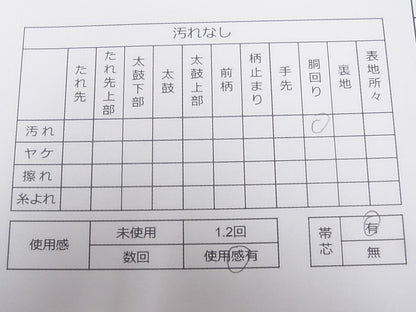 平和屋着物◎六通柄袋帯　清薫典雅　金銀糸　逸品　CAAG8823fb