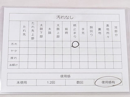 平和屋着物◎六通柄袋帯 唐織 色段立涌文 引箔 逸品 BAAH4474kj