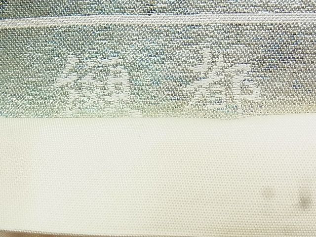 平和屋着物◎六通柄袋帯　纐都　金銀糸　逸品　BAAI1022kj