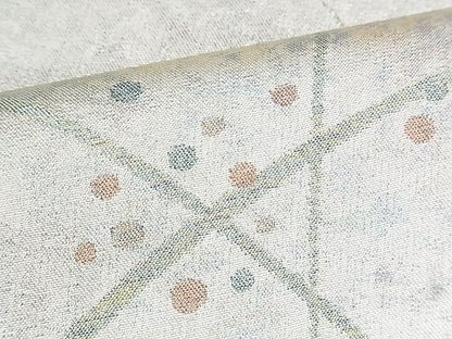 平和屋着物◎六通柄袋帯　纐都　金銀糸　逸品　BAAI1022kj