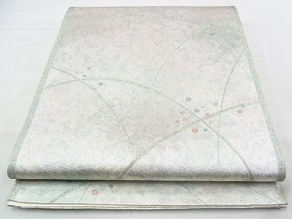 平和屋着物◎六通柄袋帯　纐都　金銀糸　逸品　BAAI1022kj