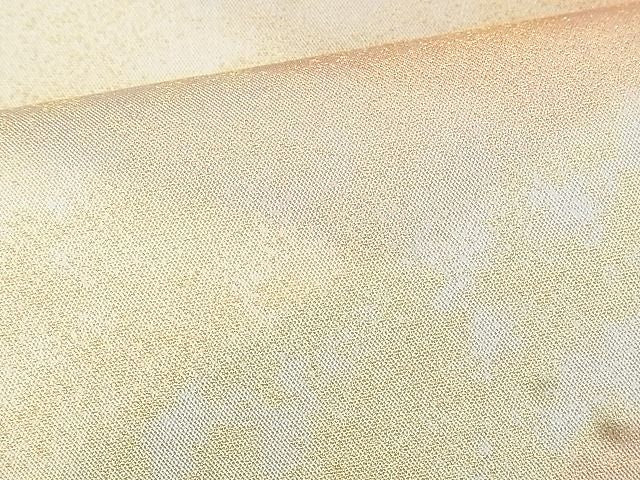 平和屋着物◎全通柄袋帯 砂子綴れ 松皮菱 金糸 逸品 BAAI1033kj