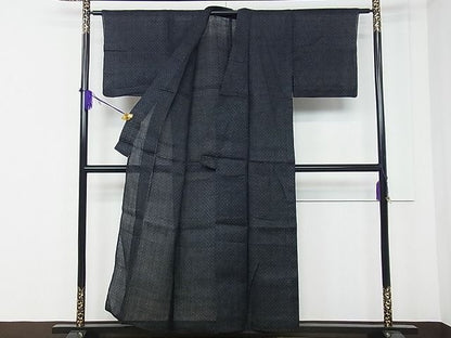 平和屋本店■極上　夏物　重要無形文化財　本場宮古上布　苧麻　逸品 CZAA0785s4