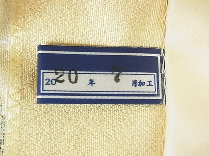 平和屋着物◎六通柄袋帯 流水文 金銀糸 逸品 DAAG5750tw