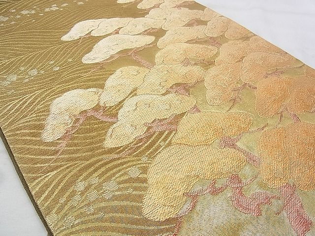 平和屋着物◎六通柄袋帯 浜松 金糸 逸品 BAAH5308if