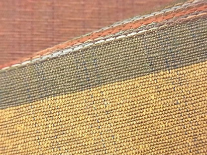 平和屋着物◎六通柄袋帯 紬地 横段文 逸品 BAAH5310if