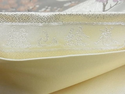 平和屋着物◎六通柄袋帯 桃山絵巻 金銀糸 逸品 BAAH5322if