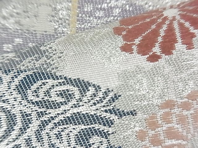 平和屋着物◎六通柄袋帯 桃山絵巻 金銀糸 逸品 BAAH5322if