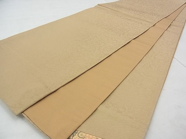 平和屋着物◎太鼓柄袋帯 切嵌 名物裂 金糸 逸品 BAAH5330if