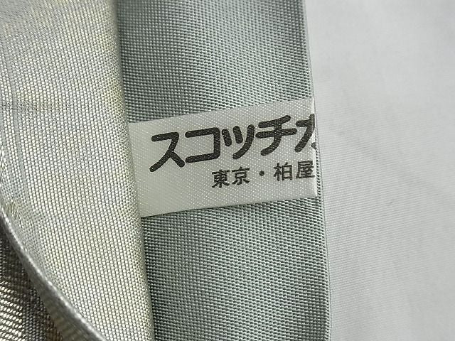 平和屋着物◎六通柄袋帯 松 金銀糸 引箔 逸品 BAAI0355du