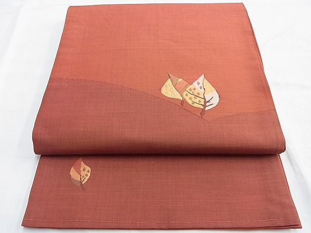 平和屋着物◎太鼓柄袋帯 舞葉文 逸品 BAAI0387du