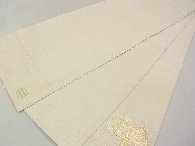 平和屋着物◎綴れ 太鼓柄袋帯 地紙箔散らし文 金銀糸 逸品 DAAG5160jm