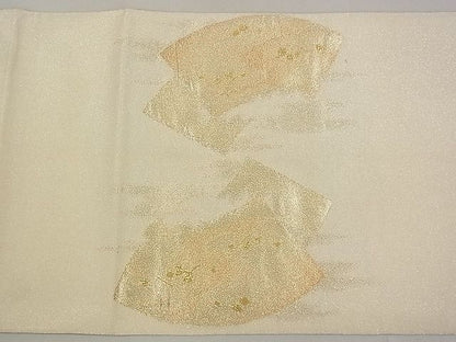 平和屋着物◎綴れ 太鼓柄袋帯 地紙箔散らし文 金銀糸 逸品 DAAG5160jm