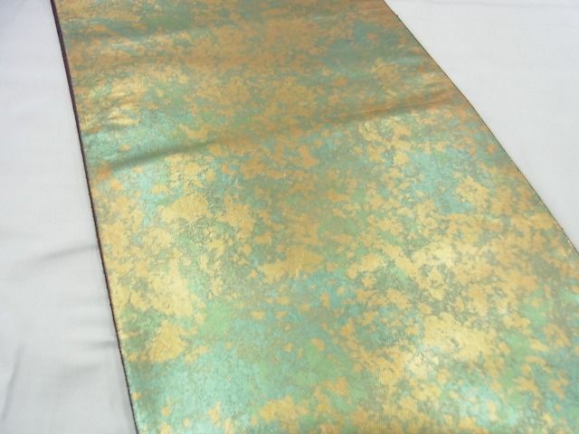 平和屋着物◎六通柄袋帯 うるし 金彩 引箔 逸品 BAAI4445jm