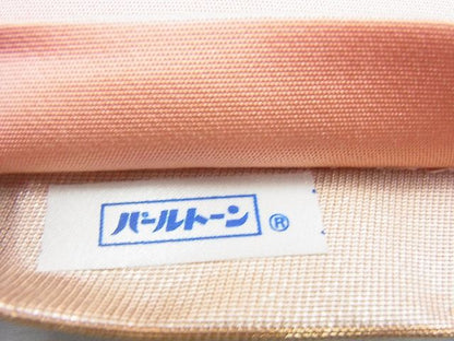 平和屋着物◎六通柄袋帯 唐織 霞秋草文 金銀糸 逸品 BAAI4432jm