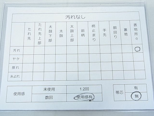 平和屋着物◎六通柄袋帯 花青海波 銀糸 逸品 DAAH4033cf