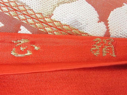 平和屋着物◎六通柄袋帯 霧 金銀糸 逸品 DAAH4044cf