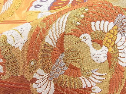 平和屋着物◎六通柄袋帯 唐織 錦繍 金銀糸 逸品 BAAI1121sa