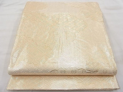 平和屋着物◎佐賀錦 全通柄袋帯 雲取り吉祥文 金糸 逸品 BAAI1130sa