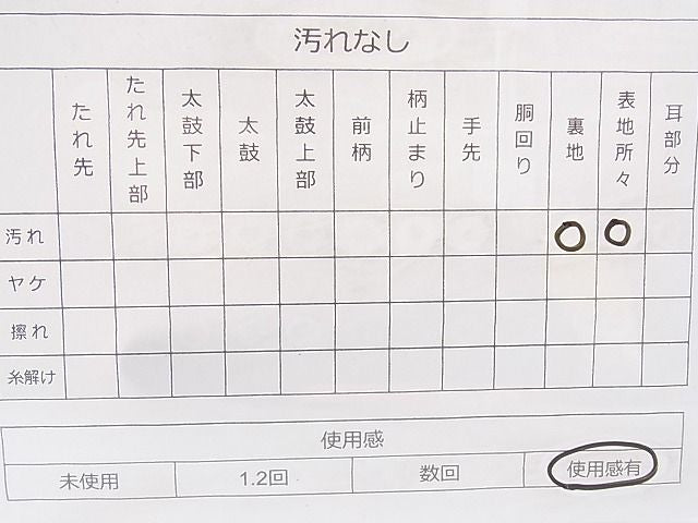 平和屋着物◎六通柄袋帯　唐織　若松亀甲文　黒地　金糸　引箔　逸品　BAAI1182sa