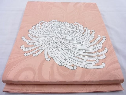 平和屋着物◎太鼓柄袋帯 ふくれ織り 乱菊 金彩 逸品 BAAH6151cm