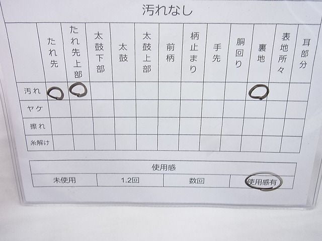 平和屋着物◎六通柄 本袋帯 古今 花鳥文 逸品 BAAH6198cm