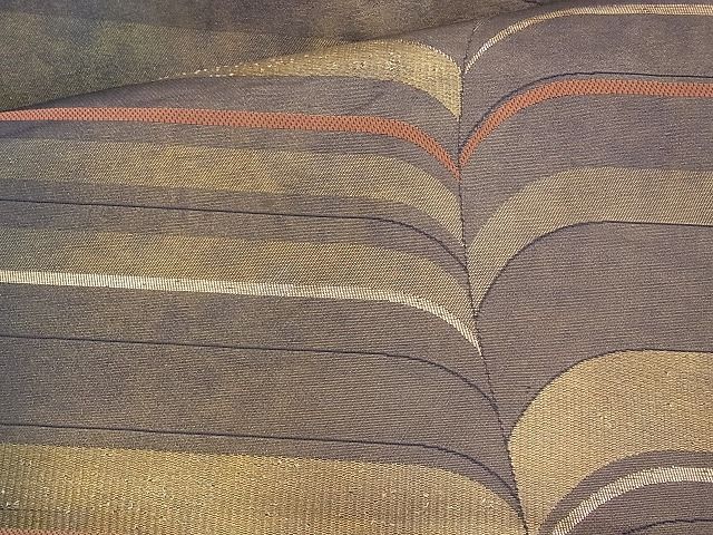 平和屋着物◎六通柄袋帯 吉祥文 金糸 逸品 BAAI4106cm