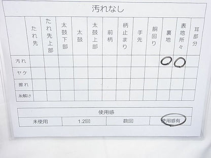 平和屋着物◎六通柄袋帯 紹巴 亀甲有職間道 逸品 BAAI4186cm