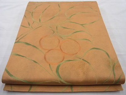 平和屋着物◎六通柄袋帯 南天文 逸品 BAAI6201cm