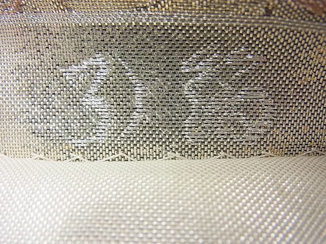 平和屋着物◎六通柄袋帯 花鳥唐草文 金銀糸 逸品 BAAI6245cm