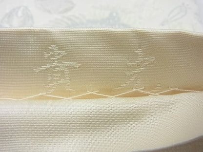 平和屋着物◎六通柄袋帯 唐織 貴光 九百錦 銀糸 逸品 BAAI6268cm