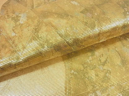 平和屋着物■六通柄袋帯 霞間道 引箔 逸品 DAAF6826du