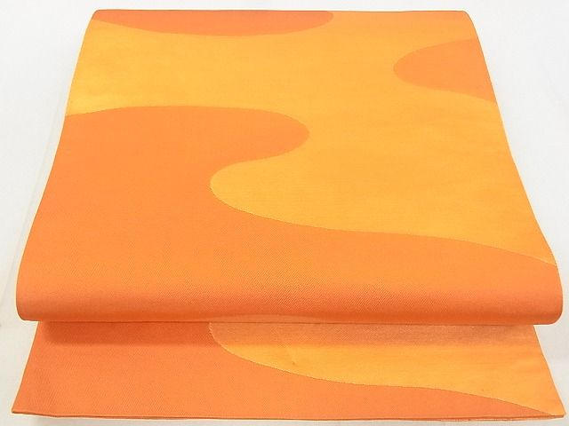 平和屋着物◎六通柄 本袋帯 霞文 逸品 DAAG5792tw