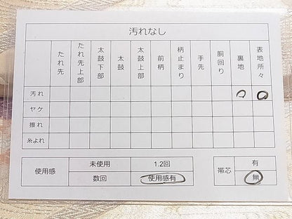 平和屋着物◎六通柄袋帯 唐織 正倉院華文源氏車 金銀糸 逸品 DAAG5841tw