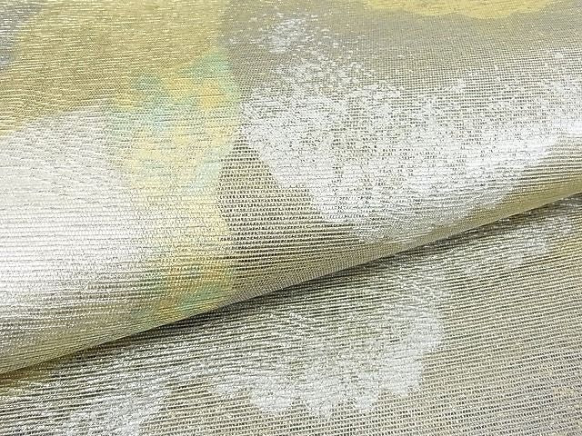 平和屋着物■六通柄袋帯　霞文　金銀糸　逸品　DAAH1286sa