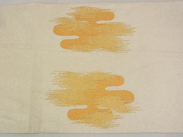 平和屋着物◎綴れ 太鼓柄袋帯 霞文 金糸 逸品 DAAG5175jm