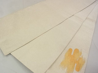 平和屋着物◎綴れ 太鼓柄袋帯 霞文 金糸 逸品 DAAG5175jm