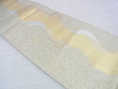 平和屋着物◎六通柄袋帯 道長文様 金銀彩 引箔 逸品 BAAH4652th