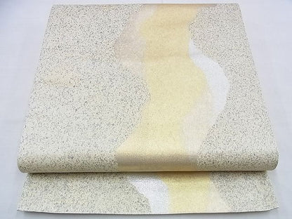 平和屋着物◎六通柄袋帯 道長文様 金銀彩 引箔 逸品 BAAH4652th