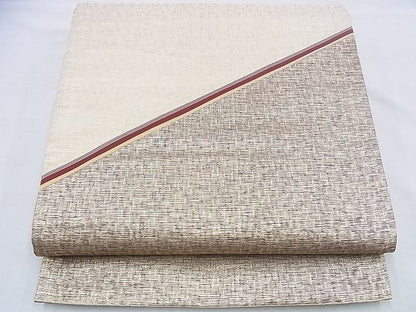 平和屋着物◎太鼓柄袋帯 切嵌 金糸 逸品 BAAH4654th