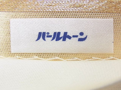 平和屋着物◎六通柄袋帯 遠山樹林文 金糸 逸品 BAAH4651th