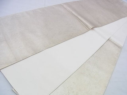 平和屋着物◎太鼓柄袋帯 琳派草花文 金彩 逸品 BAAH4644th