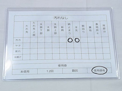 平和屋着物◎六通柄袋帯 唐織 扇面散らし 金糸 逸品 BAAH4665th