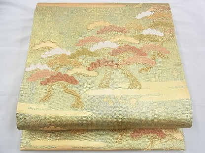平和屋着物◎佐賀錦 六通柄袋帯 浜松 金糸 逸品 BAAH4754th