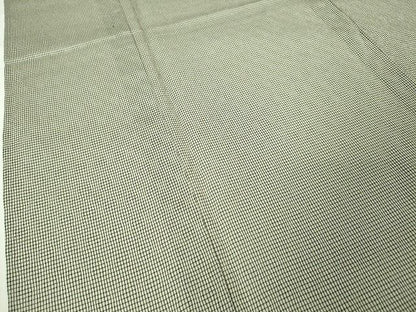 平和屋本店■極上　男性　夏物　明石縮　根啓織物謹製　証紙付き　逸品　DZAA1761kh5