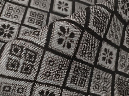 平和屋本店●極上　本場大島紬　十八算　12マルキ　古代染色純泥染　優粋　花菱　鈴乃屋扱い　証紙付き　逸品　DZAA1775kh4