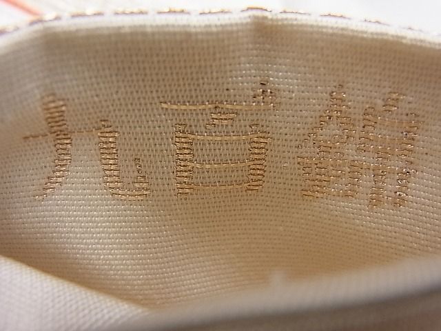 平和屋着物◎六通柄袋帯 唐織 摂家雅優文 九百錦 金糸 逸品 BAAI3870ea